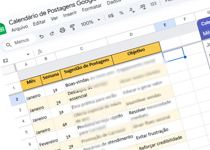ebook Google Perfil da Empresa- Bônus Calendário de posts
